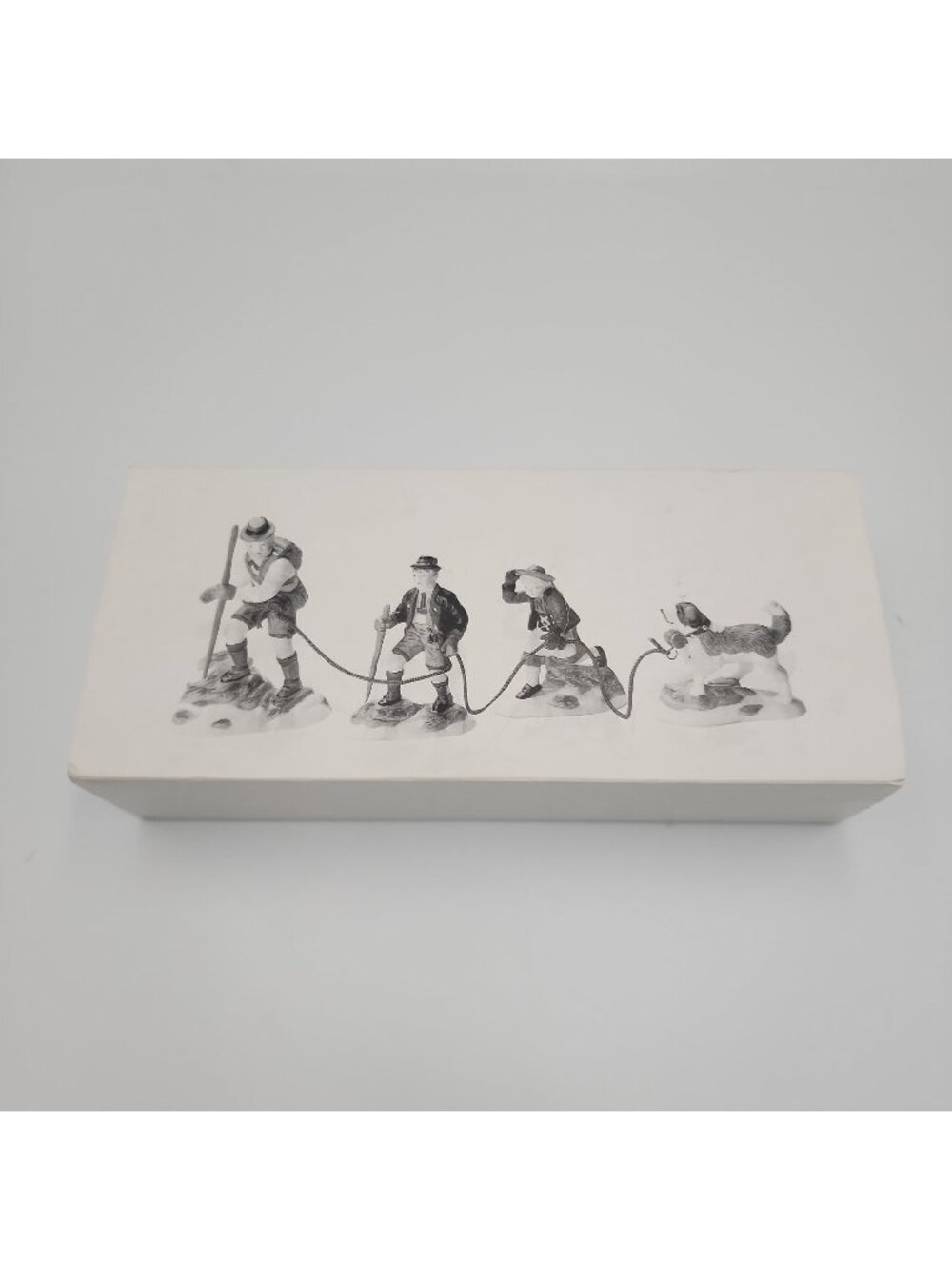 Department 56 Climb Every Mountain 5613-8 Heritage Village Figures Dog & Family